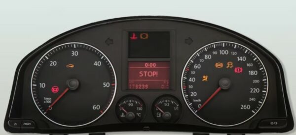 Display LCD VW Golf V-Touran-Passat-Caddy-Jetta, Seat y Skoda - Imagen 2